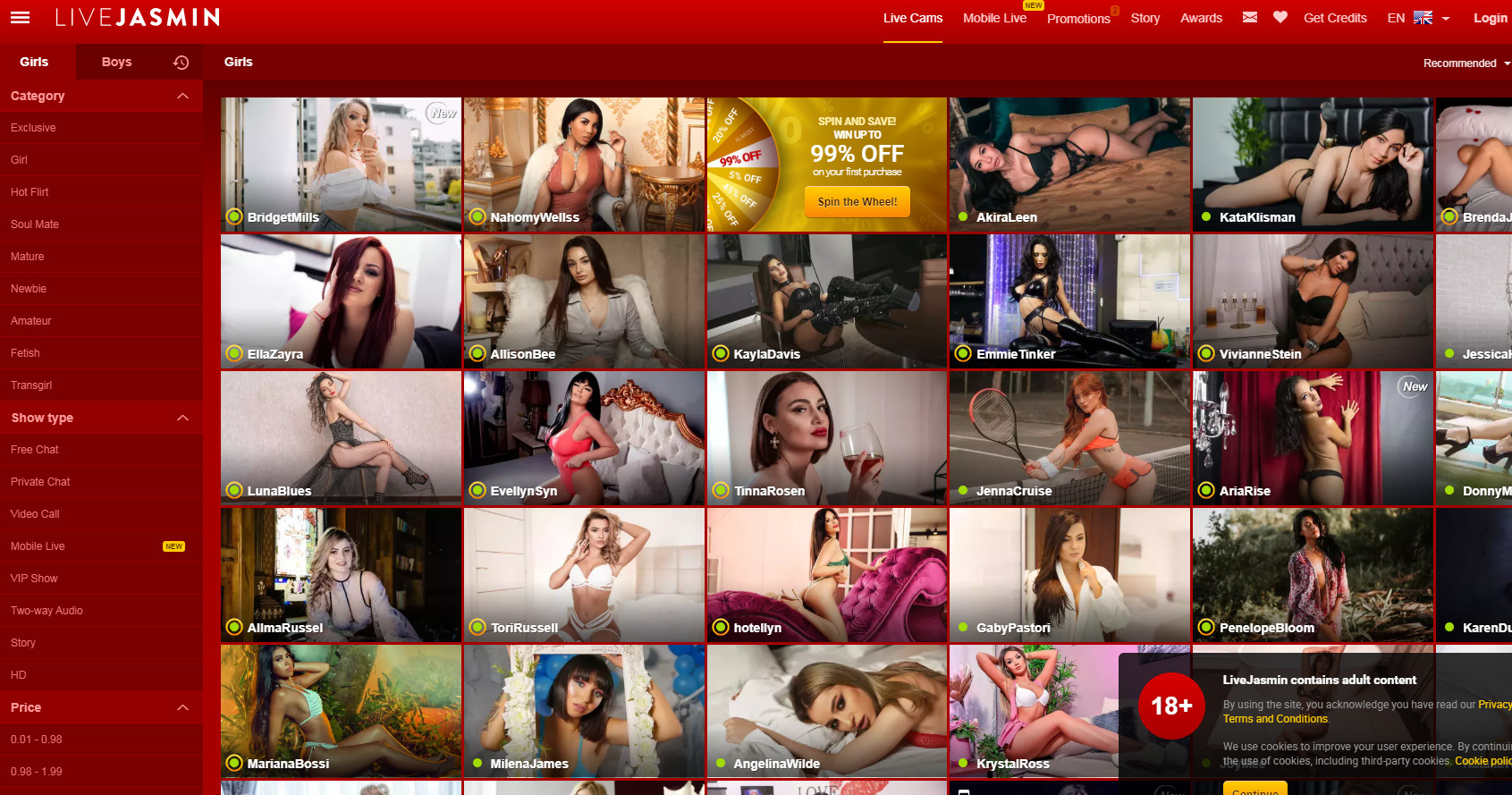 Honest and Unbiased LiveJasmin.com Review on PremiumPornlist.com