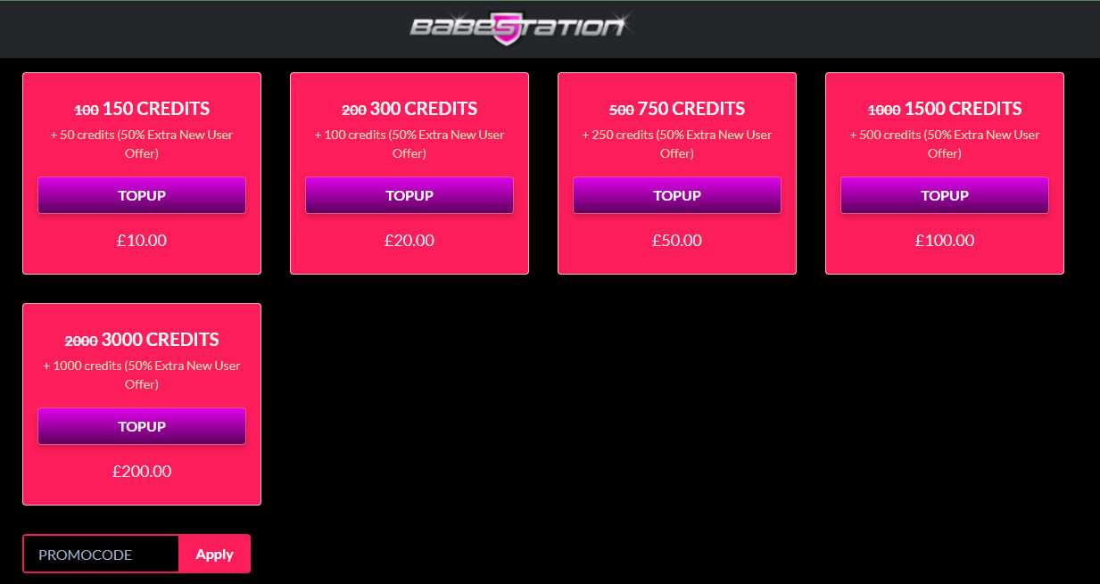 Babestation.tv Prices