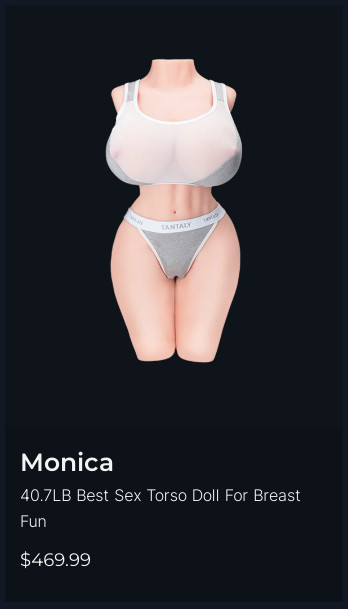 Tantaly.com review Monica Doll
