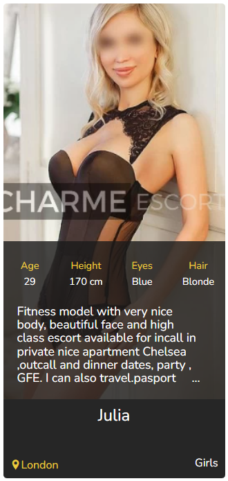 CharmEscorts review Profile Page