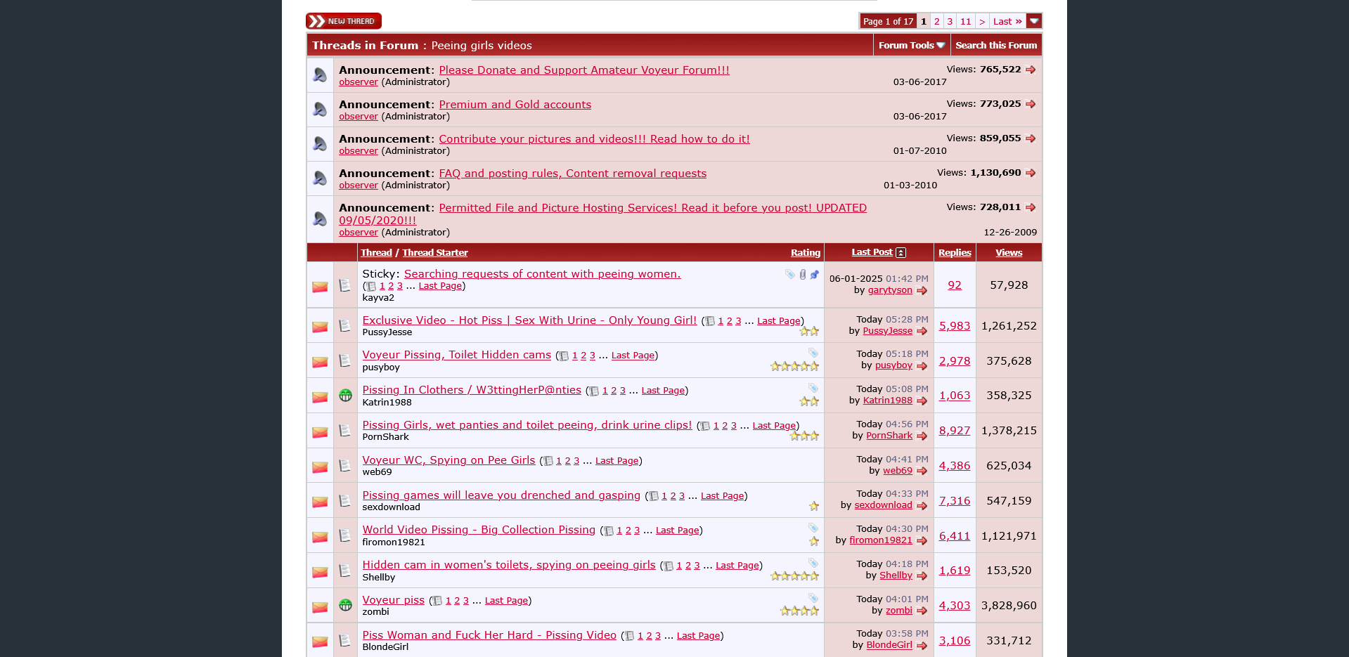 AmateurVoyeurForum